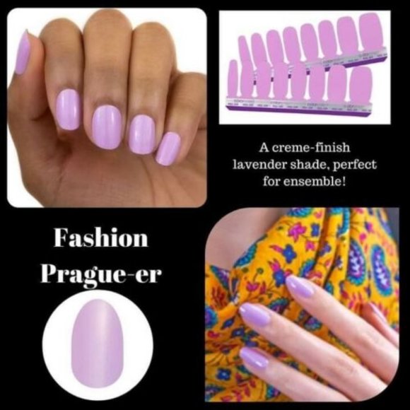 Color Street 100% Nail Polish Strips Fashion Prague-er RETIRED - Picture 3 of 7